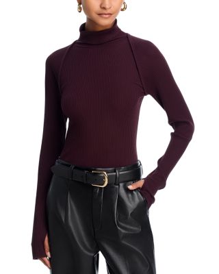 Shrug Layer Turtleneck Sweater