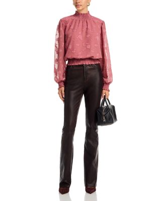 Fable Charm Mock Neck Top