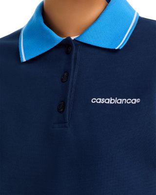 Punto Polo Collared Sweatshirt