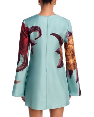 Mini Supreme Silk Swing Dress