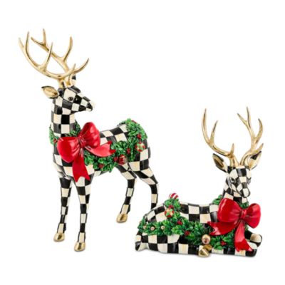 Holly Check Standing Deer