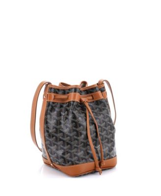  PM Petit Flot Bucket Bag Coated Canvas