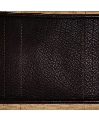  36 Garden Party Tote Toile and Leather