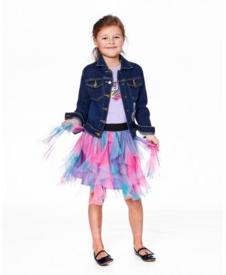 Girls' Multi Layer Mesh Skirt - Little Kid