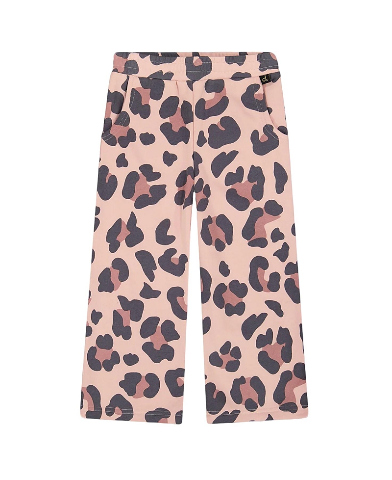 Deux Par Deux French Terry Wide Leg Sweatpants In Multi