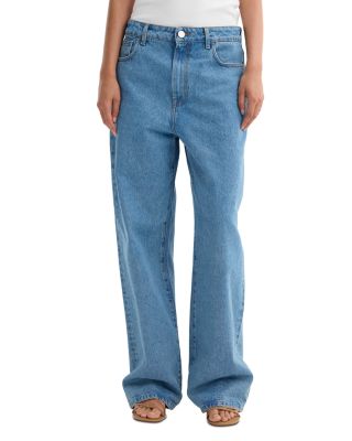 Baggy Fit Jeans in Denim Blue