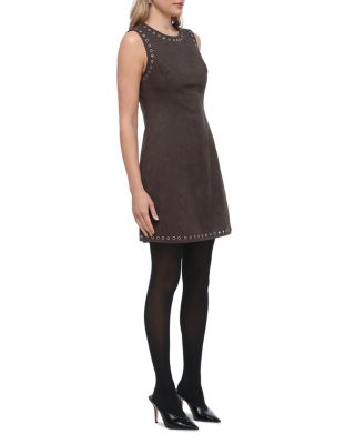 Grommet Mini Dress