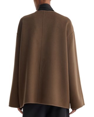 Mandarin Wool Double Jacket