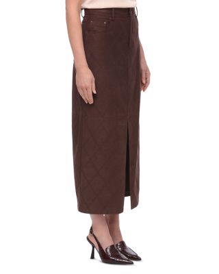 Front Slit Maxi Skirt