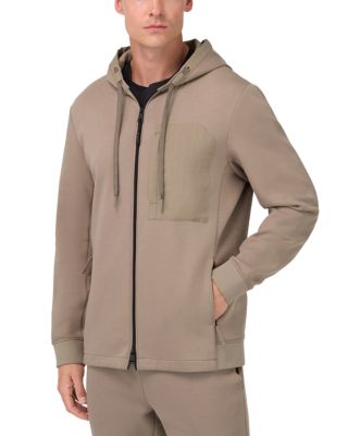 Cotton Blend Scuba Hoodie 