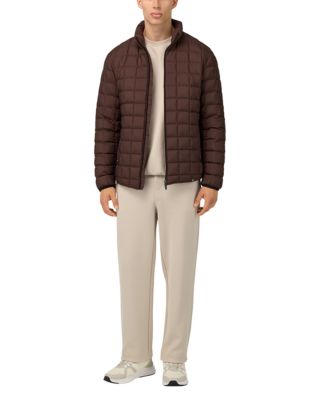 Bomber Jacket In Technical Fabric With Goose Down 