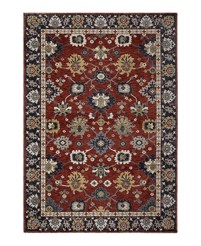 Oriental Weavers Eliana Eli12 Runner Area Rug, 2'3x7'6 In Red