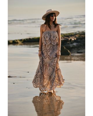 Bora Bora Eyelet Cutout Skirt