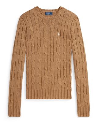 Cotton Cable Knit Sweater