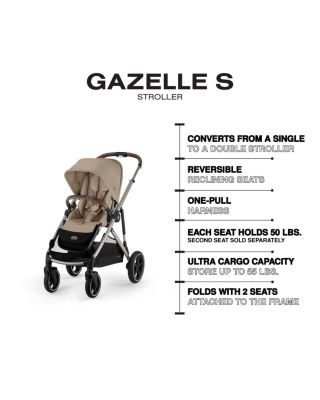 Gazelle S Stroller & Cot