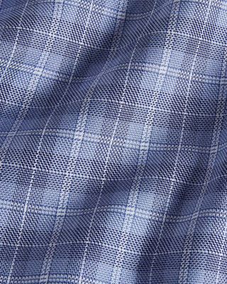 Trim Fit Printed Twill Dress Shirt