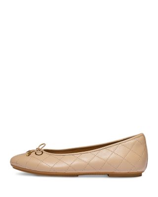 Women's Delicato Bow Quilted Ballet Flats