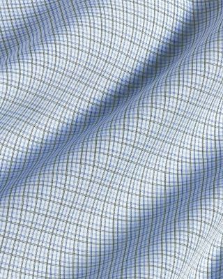 Trim Fit Printed Poplin Dress Shirt