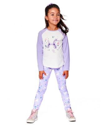 Girls' Stretch Jersey Leggings - Little Kid, Big Kid