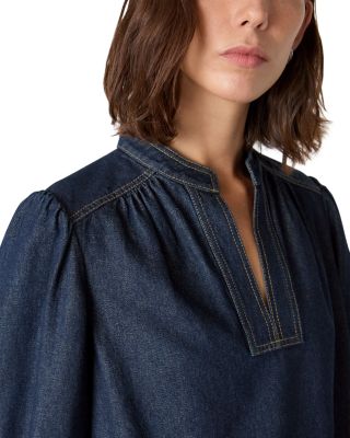 Denim Shift Mini Dress