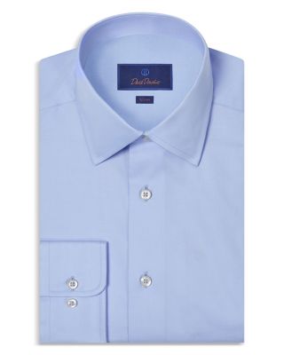Slim Fit Super Fine Twill Dress Shirt