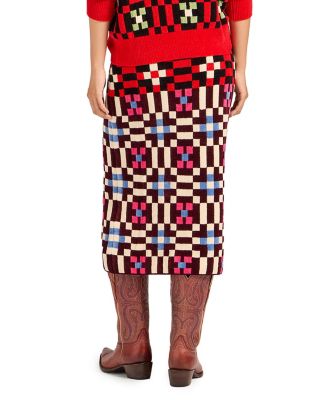 La Doublej Byte Skirt Multicolor