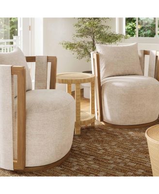 Amara Natural Rattan Side Table