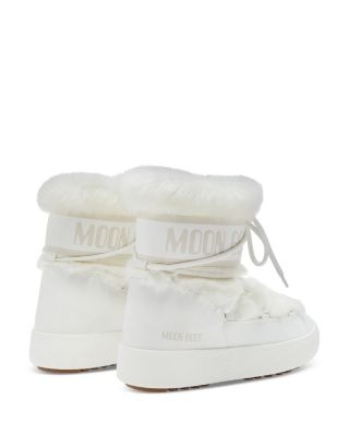 Unisex LTrack Faux Shearling Boots
