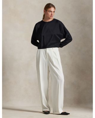 Silk Dolman Sleeve Top