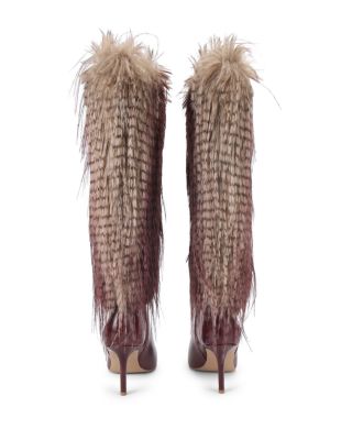 Women's Faux Fur Kensington Boots