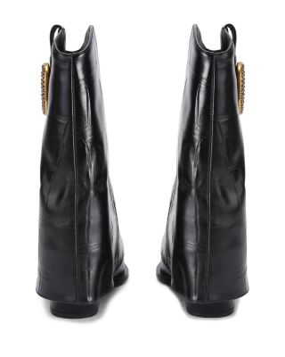 Women's Fold Over Ankle Boots