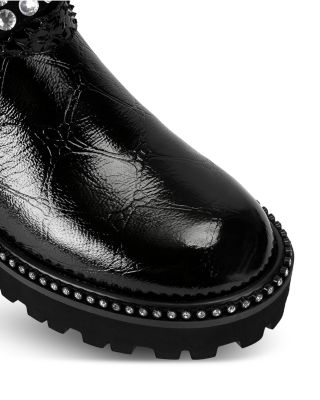 Women's Strappy Studded Boots