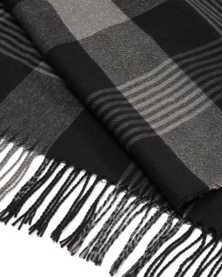 Metallic Plaid Scarf - Exclusive