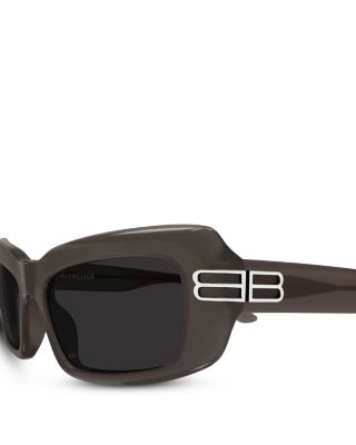 Rectangular Sunglasses, 57mm