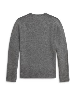 Boys' Wool Crewneck Sweater - Big Kid