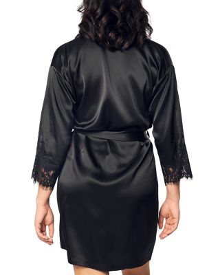 Mulberry Silk Lace Robe