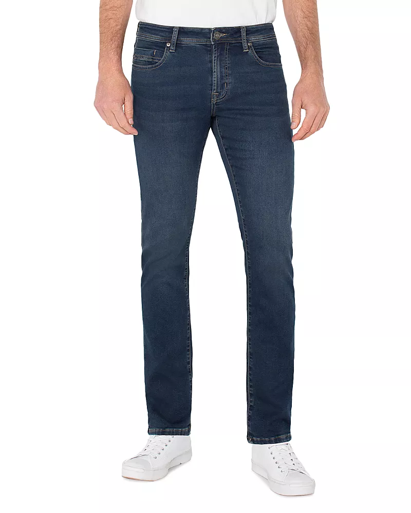 Liverpool Los Angeles Kingston Slim Straight French Terry Jeans