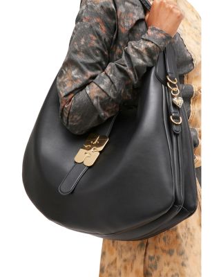 Leopard Bou Heart Charm