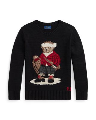 Boys' Polo Bear Sweater - Little Kid