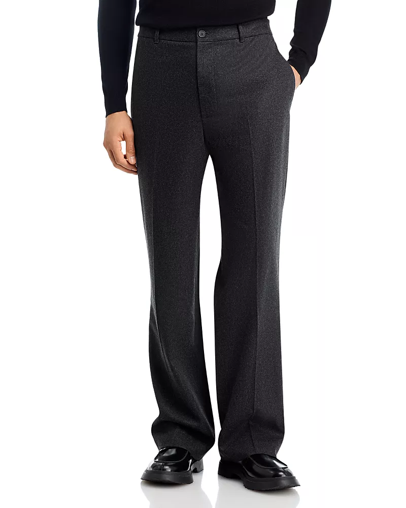 Frame Straight Fit Suit Pants