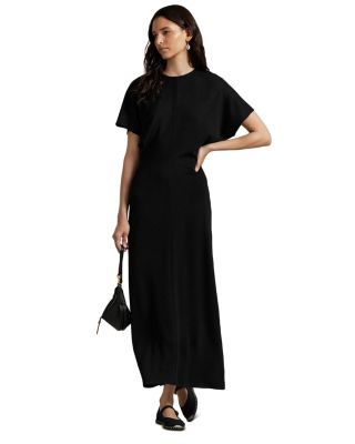 Wool Blend Dolman Dress