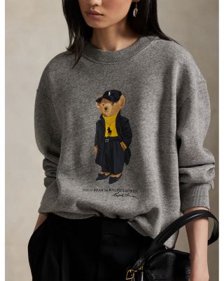 Polo Bear Fleece Crewneck Sweatshirt
