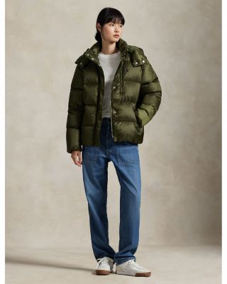 Water Repellent Quilted Down Jacket