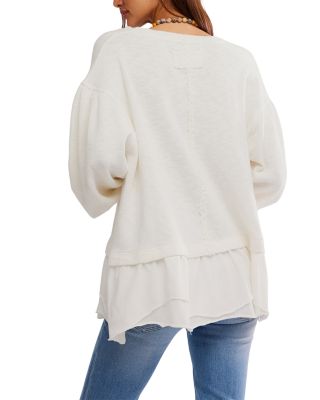 Maddie Layered Hem Sweater