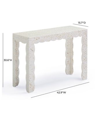 Piara Natural Capiz Shell Console