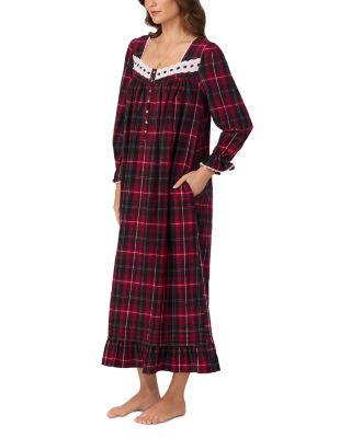 Long Sleeve Cotton Flannel Ballet Nightgown