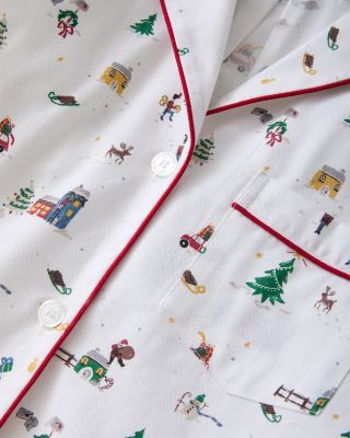 Holiday Town Twill Pajama Set 