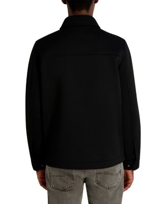 Twill Collared Shirt Jacket