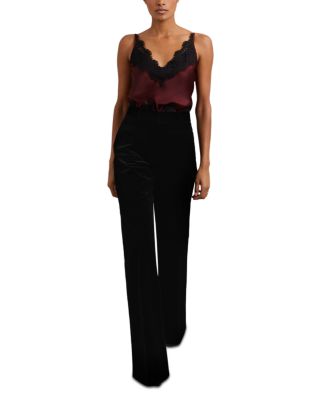 Myrtle Velvet Flared Pants