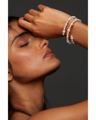 Poppy Cultured Freshwater Pearl Triple Wrap Bracelet